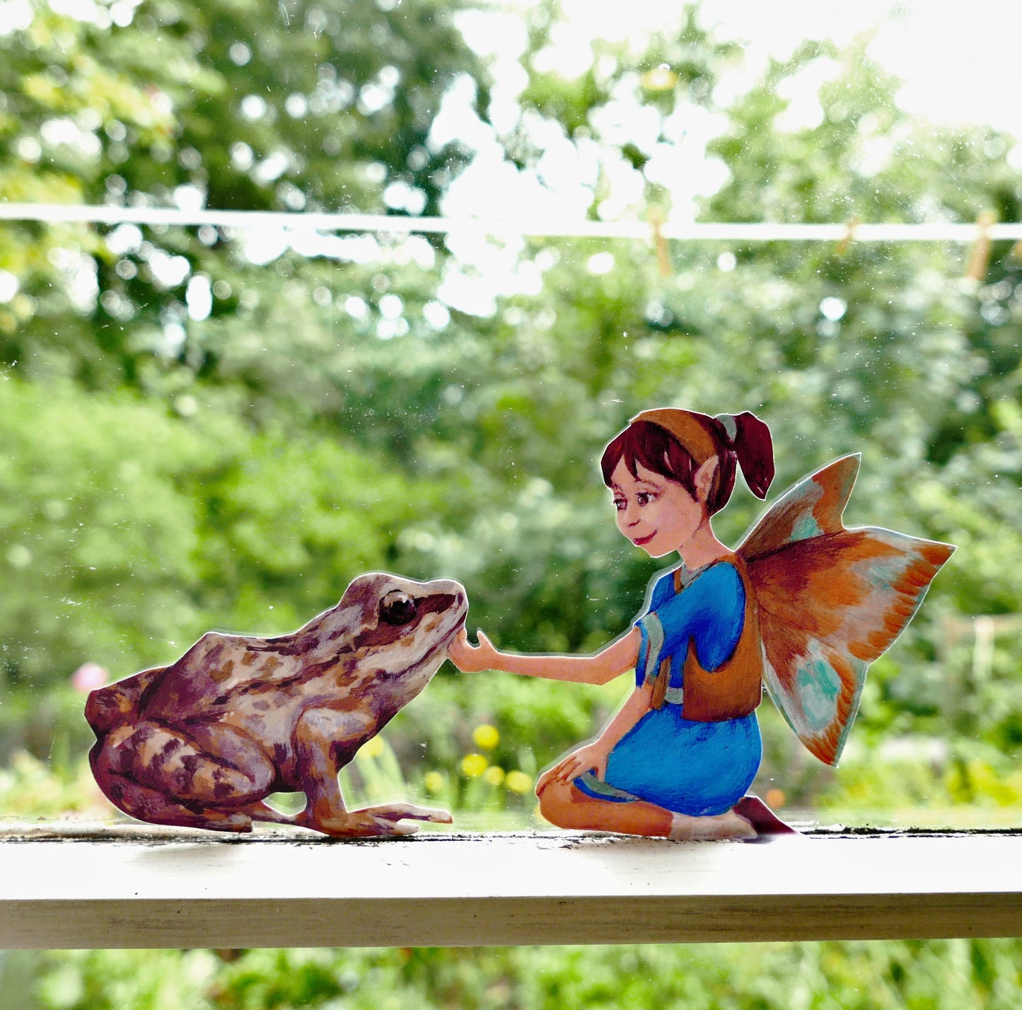 fairy and frog