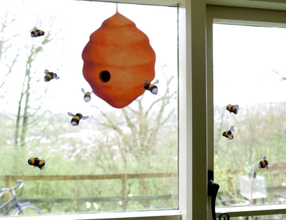 bees and a hive