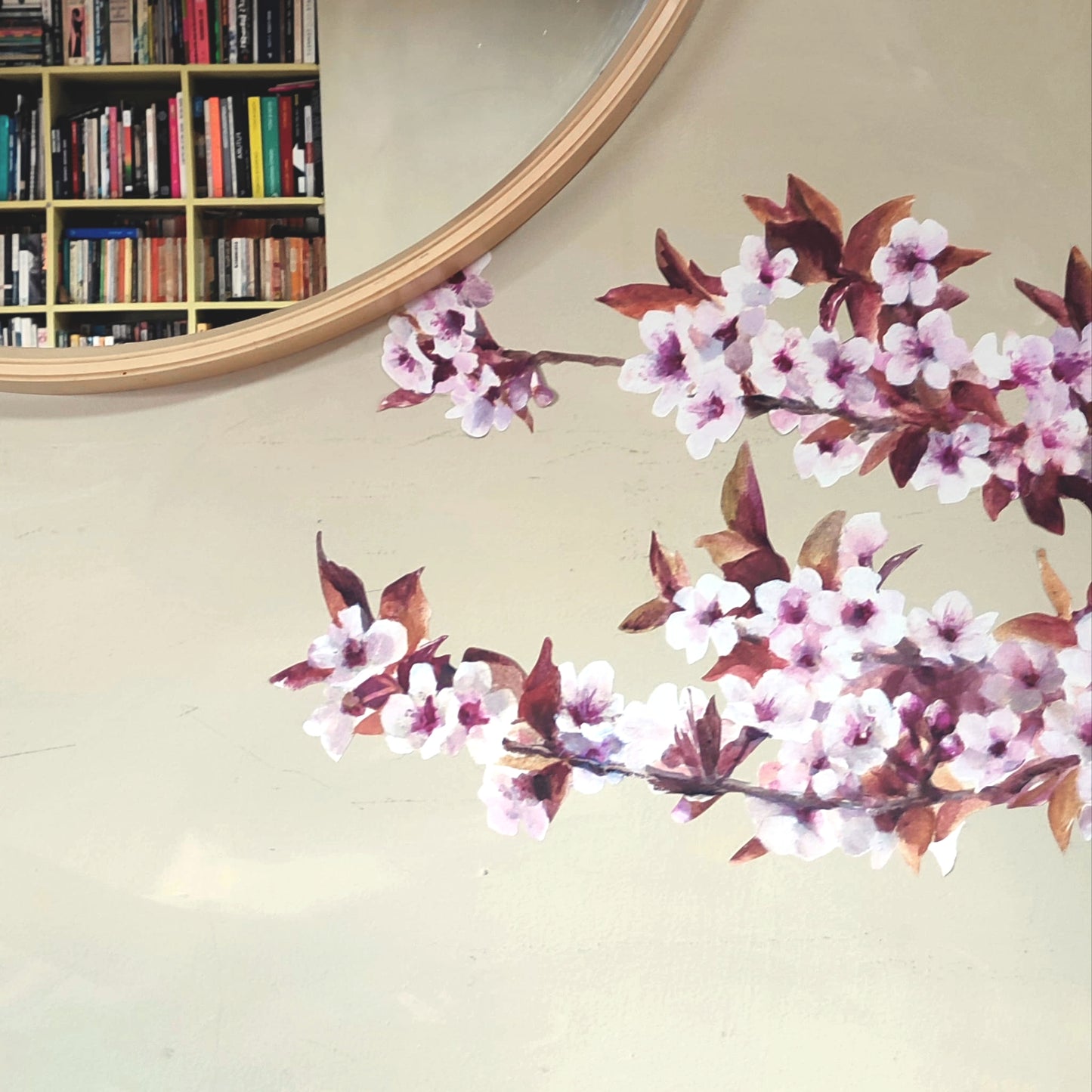 20% off at checkout * cherry plum blossom decal