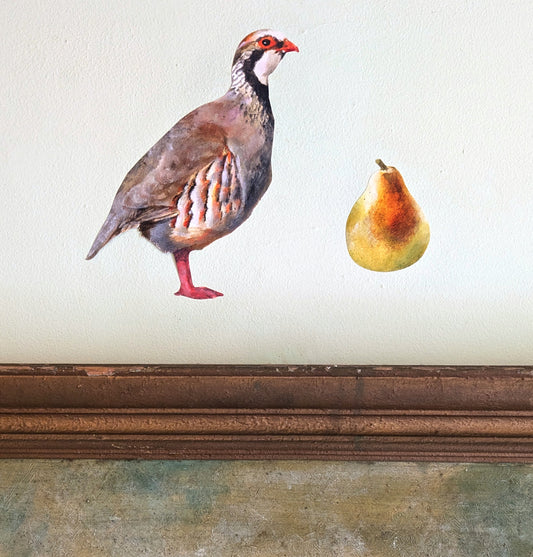 Partridge and Pear Christmas decor