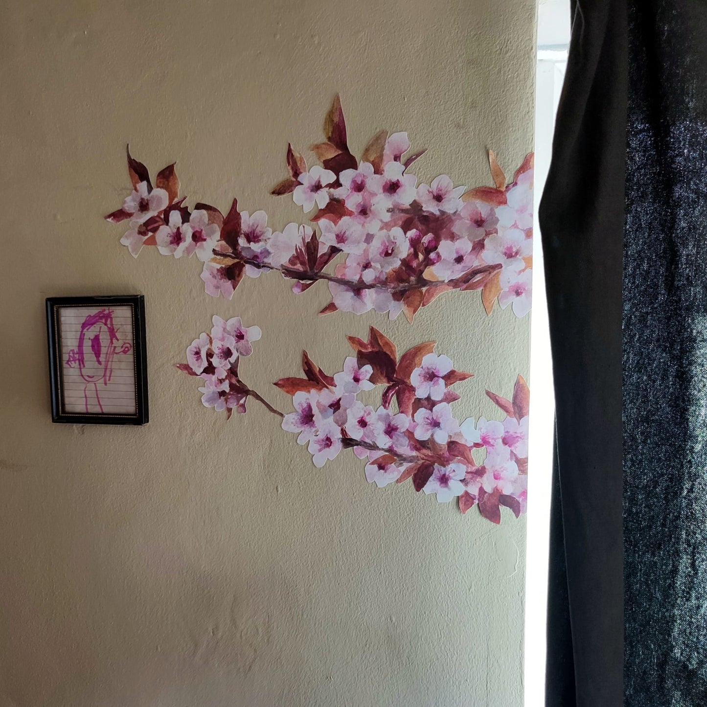 20% off at checkout * cherry plum blossom decal